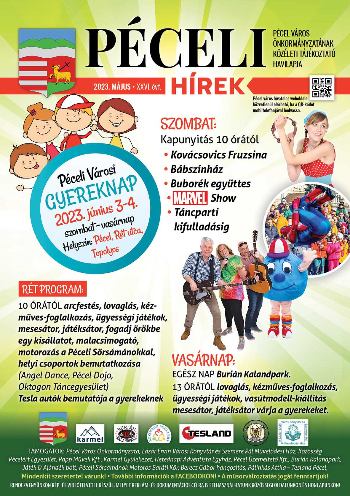Peceli Hirek 2023 Majus
